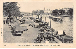 PARIS - La Seine, Vue Prise Du Pont Des Saint Pères - Très Bon état - Arrondissement: 06