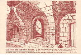 PARIS - Le Caveau Des Oubliettes Rouges - Rue Saint Julien Le Pauvre - Très Bon état - Distrito: 05