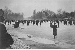 PARIS - Les Sports - Le Patinage Au Grand Lac Du Bois De Boulogne - Très Bon état - District 16