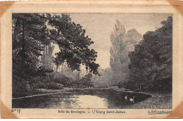 PARIS - Bois De Boulogne - L'Etang Saint James - Très Bon état - Distretto: 16