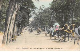 PARIS - Bois De Boulogne - Allée Des Acacias - Très Bon état - Distrito: 16