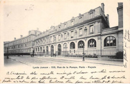 PARIS - Lycée Janson - Rue De La Pompe - Façade - Très Bon état - District 16