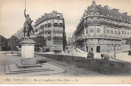 PARIS - Rue De Longchamp Et Place D'Iéna - Très Bon état - Arrondissement: 16