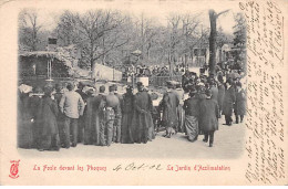 PARIS - Le Jardin D'Acclimatation - La Foule Devant Les Phoques - Très Bon état - District 16