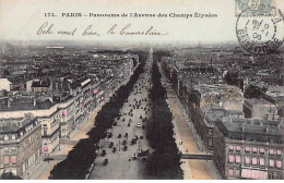 PARIS - Panorama De L'Avenue Des Champs Elysées - Très Bon état - Distrito: 08