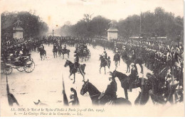 PARIS - Le Roi Et La Reine D'Italie à Paris 1903 - Le Cortège Place De La Concorde - Très Bon état - Arrondissement: 08