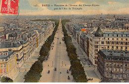 PARIS - Panorama De L'Avenue Des Champs Elysées Pris De L'Arc De Triomphe - Très Bon état - District 08