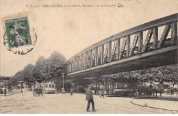 PARIS - Le Métro, Boulevard De La Chapelle - Très Bon état - Distretto: 18