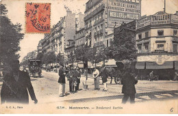 PARIS - Montmartre - Boulevard Barbès - état - Distrito: 18