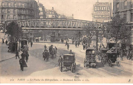 PARIS - Le Viaduc Du Métropolitain - Boulevard Barbès - Très Bon état - Arrondissement: 18