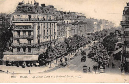 PARIS - La Maison Dorée Et Le Boulevard Barbès - Très Bon état - Distrito: 18