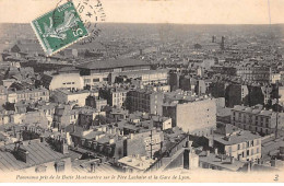 PARIS - Panorama Pris De La Butte Montmartre Sur Le Père Lachaise Et La Gare De Lyon - Très Bon état - Paris (18)