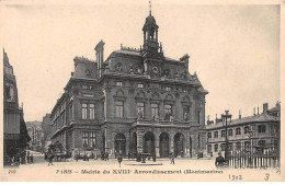 PARIS - Montmartre - Mairie Du XVIIIe Arrondissement - Très Bon état - Arrondissement: 18