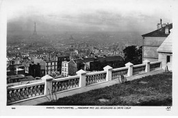 PARIS - Montmartre - Panorama Pris Des Réservoirs Du Sacré Coeur - Très Bon état - Paris (18)