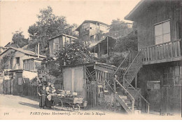 PARIS - Vieux Montmartre -Vue Dans Le Maquis - Très Bon état - Arrondissement: 18