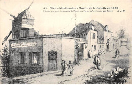 PARIS - Vieux Montmartre - Moulin De La Galette En 1850 - Très Bon état - District 18