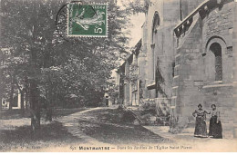 PARIS - Montmartre - Dans Les Jardins De L'Eglise Saint Pierre - Très Bon état - Paris (18)