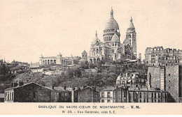 PARIS - Basilique Du Sacré Coeur De Montmartre - Vue Générale - Très Bon état - Distrito: 18