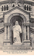 PARIS - Basilique Du Sacré Coeur De Montmartre - Statue Du Sacré Coeur Par Michel - Très Bon état - Arrondissement: 18