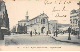 PARIS - Eglise Notre Dame De Cligancourt - Très Bon état - Distrito: 18