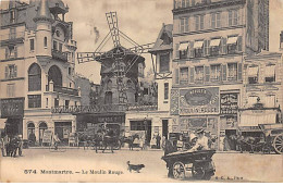 PARIS - Montmartre - Le Moulin Rouge - Très Bon état - Distretto: 18