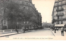 PARIS - Rue Jean Du Bellay Prise Du Pont Louis Philippe - Très Bon état - Arrondissement: 04