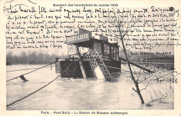 PARIS - Pont Sully - La Station De Bateaux Submergée - Très Bon état - District 04