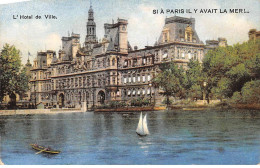 PARIS - Si à Paris Il Y Avait La Mer - L'Hôtel De Ville - état - Paris (04)