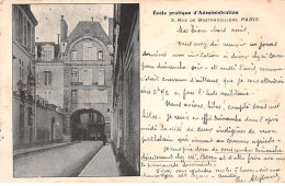 PARIS - Ecole Pratique D'Administration - Rue De Bretonvilliers - état - Distrito: 04