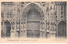 PARIS - Les Eglises De Paris - Saint Merri - Le Portail - Très Bon état - Distrito: 04