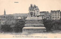 PARIS - Square Du Père Lachaise - Le Déclin - Très Bon état - Arrondissement: 20