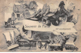 PARIS - Souvenir De Paris - XXe Arrondissement - Très Bon état - Distrito: 20