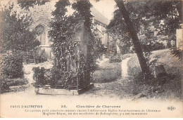 PARIS D'Autrefois - Cimetière De Charonne - Très Bon état - District 20