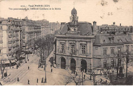 TOUT PARIS - Vue Panoramique De L'Avenue Gambetta Et La Mairie - Très Bon état - District 20