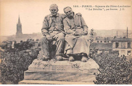 PARIS - Square Du Père Lachaise - " Le Déclin " Par Steiner - Très Bon état - Arrondissement: 20