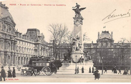 PARIS - Place Du Carrousel - Statue De Gambetta - Très Bon état - Distrito: 20