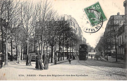 PARIS - Place Des Rigoles Et Rue Des Pyrénées - Très Bon état - Distrito: 20