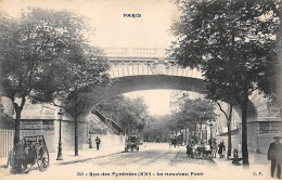 PARIS - Rue Des Pyrénées - Le Nouveau Pont - Très Bon état - Arrondissement: 20