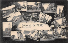 PARIS - Souvenir De Paris - XXe Arrondissement - Très Bon état - Arrondissement: 20