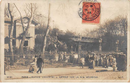 PARIS - Buttes Chaumont - Entrée Par La Rue Sécrétan - état - Distrito: 19