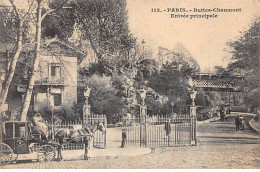 PARIS - Buttes Chaumont - Entrée Principale - Très Bon état - Distretto: 19