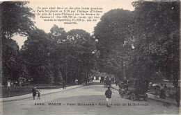 PARIS - Parc Monceau - Avenue De La Rotonde - Très Bon état - Arrondissement: 08