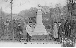 PARIS - Statue De Frédéric Lemaître - Canal Saint Martin - Très Bon état - Distrito: 08