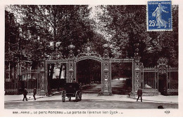 PARIS - Le Parc Monceau - La Porte De L'Avenue Van Dyck - Très Bon état - Arrondissement: 08