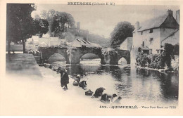 QUIMPERLE - Vieux Pont Fleuri Sur L'Ellé - Très Bon état - Quimperlé