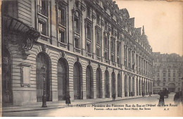 PARIS - Ministère Des Finances - Rue Du BAc Et L'Hôtel Du Pont Royal - Très Bon état - Arrondissement: 07