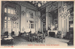 PARIS - Palais D'Orsay - Salon De Lecture - état - Arrondissement: 07