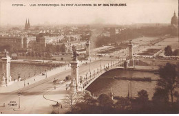 PARIS - Vue Panoramique Du Pont Alexandre III Et Des Invalides - Très Bon état - District 07