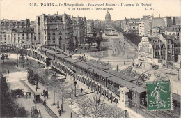 PARIS - Le Métropolitain - Boulevard Pasteur - L'Avenue De Breteuil Et Les Invalides - Très Bon état - Paris (07)