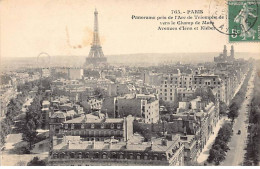 PARIS - Panorama Pris De L'Arc De Triomphe Vers Le Champ De Mars - Très Bon état - Paris (07)